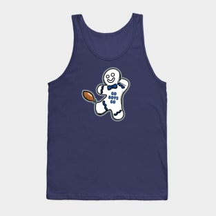 Dallas Cowboys Gingerbread Man Tank Top